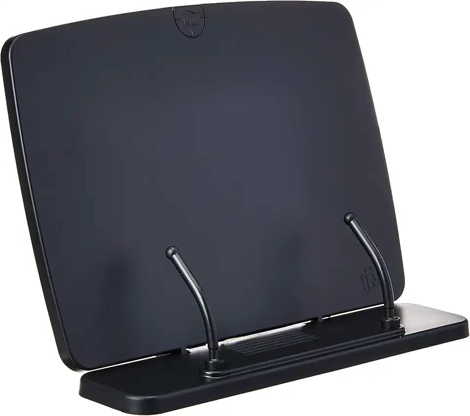 Apoio para Leitura e Tablet, Copy Holder, YES, 46112CPT, Preto