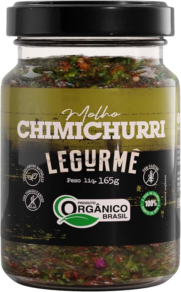Legurmê Molho Orgânico Chimichurri 165G