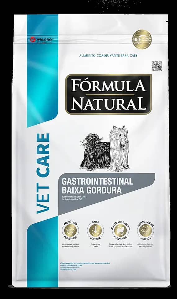 Fórmula Natural Vet Care Gastro Baixa Ração Seca Para Cães Adultos 2Kg