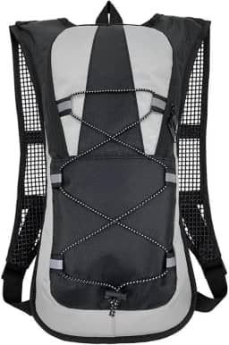 Mochila de Hidratação 2L Impermeável J'PRIB, Bolsa com Refil de Água para Corrida, Bike e Trilhas