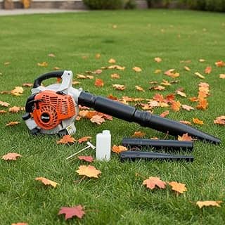 Soprador de Folhas a Gasolina 2 Tempos 33cc Potente Assoprador Portátil Profissional