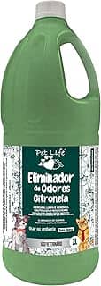 Eliminador de Odores Citronela Pet Life Cães e Gatos 2 Litros
