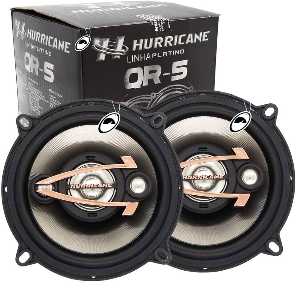 Alto Falante Quadriaxial 5" Polegadas QR5 160W RMS Hurricane