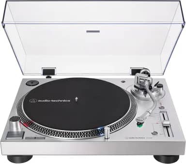 Toca-Discos, Audio-Technica, ATLP120XUSBSV, Analogico e Digital (USB), Prata, Bivolt 120/240V