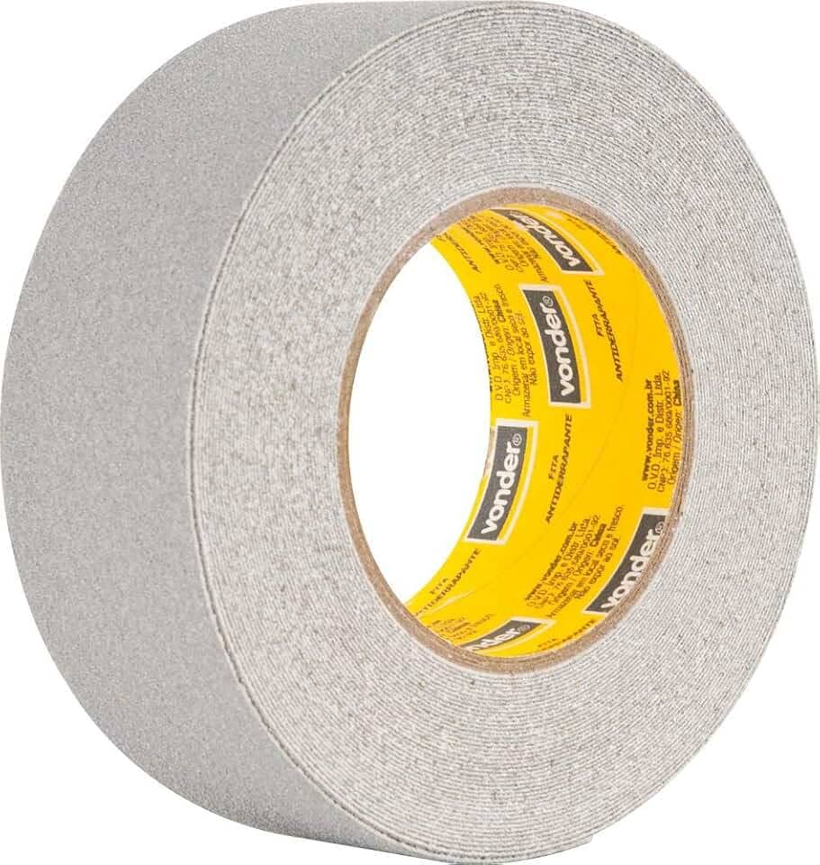 Vonder, Fita Antiderrapante, 50 Mm X 15 M, Cinza.