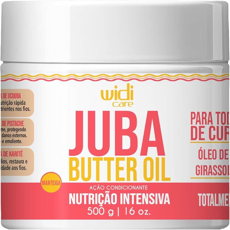 Widi Care Máscara de Tratamento Nutrição Juba Butter Oil 500g