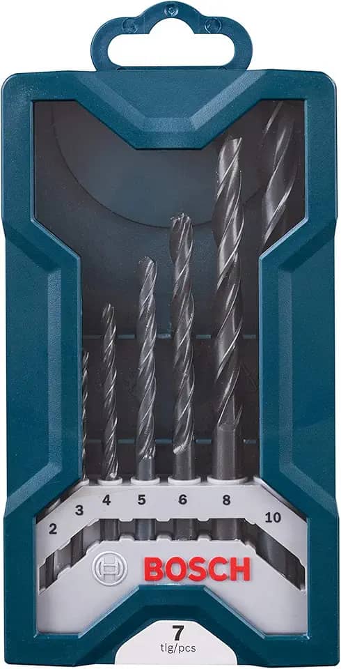 Bosch Jogo de brocas metal Mini X-Line 2-10mm 7 peças