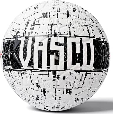 Mini Bola de Futebol Vasco da Gama Clube Time Infantil Oficial PVC Sem Costura Mirim Junior Juvenil Jovem Resistente Leve Grama Natural e Sintética Campo Society Futsal Alta Performance