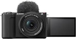 Sony Alpha ZVE10 II - Câmera para criadores de conteúdo sem espelho com lente intercambiável APS-C - preta - com lente