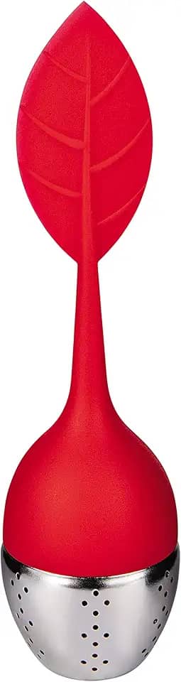 Euro Home - Infusor para Chá Em Silicone Vermelho - SIL5616-VM