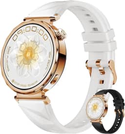 Smartwatch feminino Relógio inteligente Digital de 1.32' Full Touch com rastreador de condicionamento físico, atende/faz chamadas com mais de 120 modos esportivos,Compatível com Android iOS