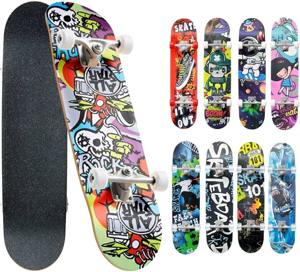 Skate Infantil Criança Montado Completo Modelos Até 50kg