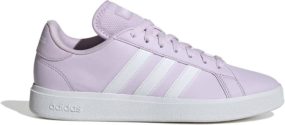 Tênis Adidas Grand Court Base 2.0 Feminino - Rosa/branco - 39