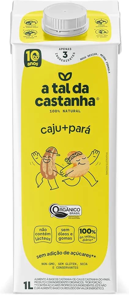 A Tal da Castanha Caju+Pará Orgânico 1L
