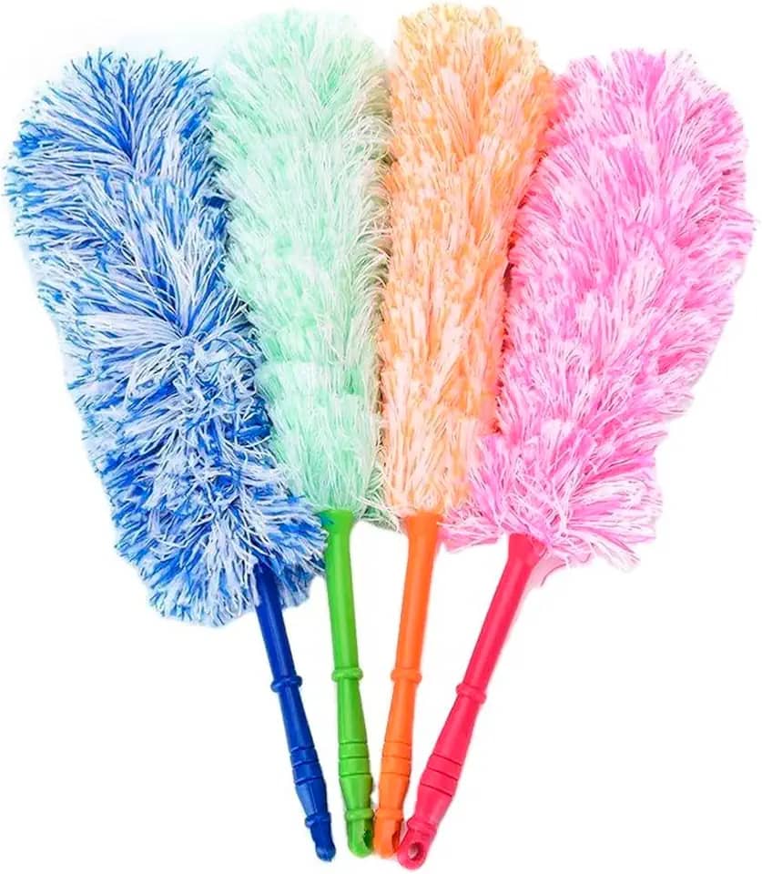 Espanador De Pó Microfibra Casa Carros Eletrostático Não Risca