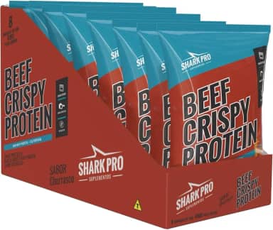 SALGADINHO PROTEICO CHURRASCO 50G - DISPLAY C/8