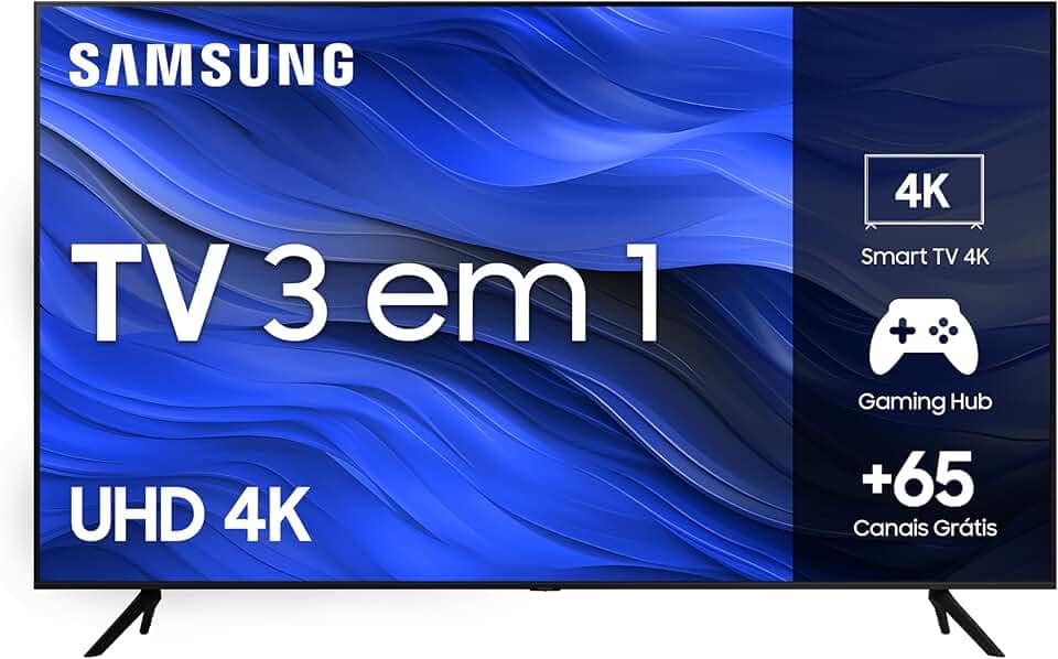 Samsung Smart TV Crystal 43" 4K UHD CU7700 - Alexa built in, Samsung Gaming Hub
