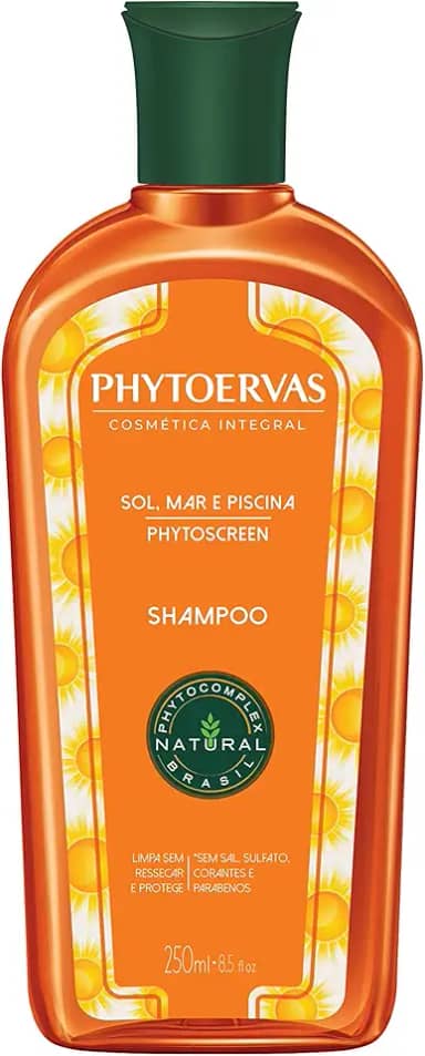 Phytoervas Phyto Shampoo Sol Mar E Piscina 250Ml Laranja