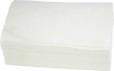 125 peças de toalhas de papel de tatuagem de arte de unhas descartáveis, 3 camadas à prova d'água, babadores de tatuagem, tapetes de mesa, capas de bandeja, guardanapos de unhas para artigos