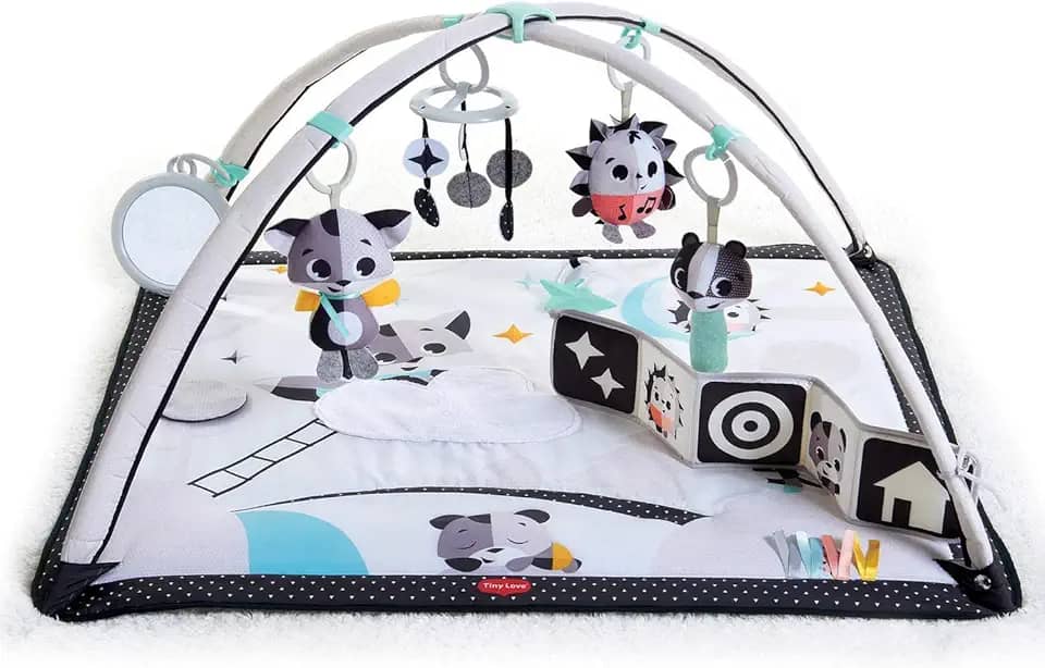 Tiny Love, Tapete Ginásio Gymini Black & White, Magical Tales