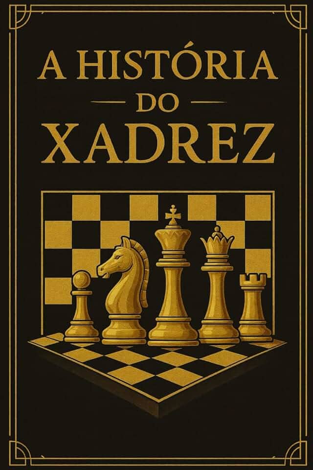 A HISTÓRIA DO XADREZ: Descubra a história cativante do jogo de estratégia mais famoso do mundo – Presente perfeito para o Natal, aniversários e apaixonados por xadrez.
