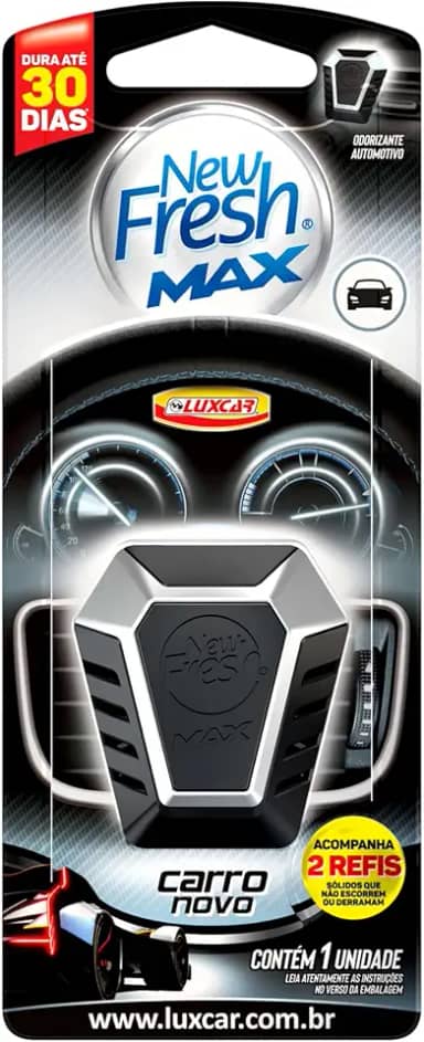 Luxcar - Odorizante New Fresh Max Carro Novo