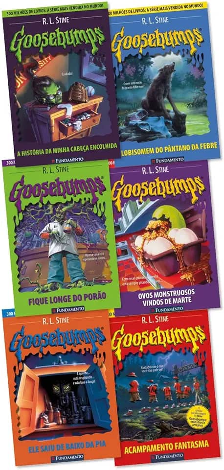 Kit Goosebumps - 6 Livros