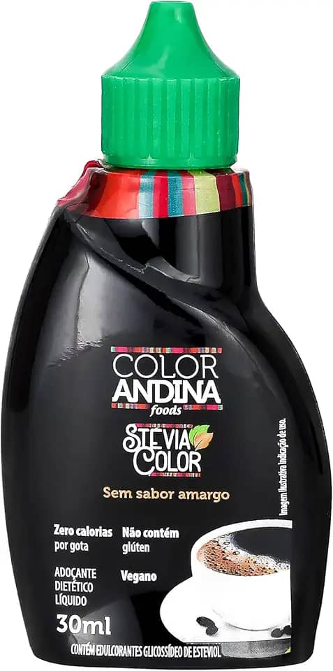 Adoçante stevia líquido Color Andina 30ml