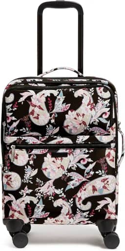 Mala de viagem com rodinhas Softside, estampa paisley botânica, Paisley botânico
