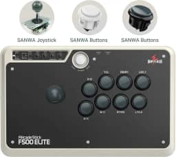 May Flash F500 Elite USB Video Game Controller, Compatible with Xbox Series S/X, Xbox One, Switch, PlayStation 4, PC Windows