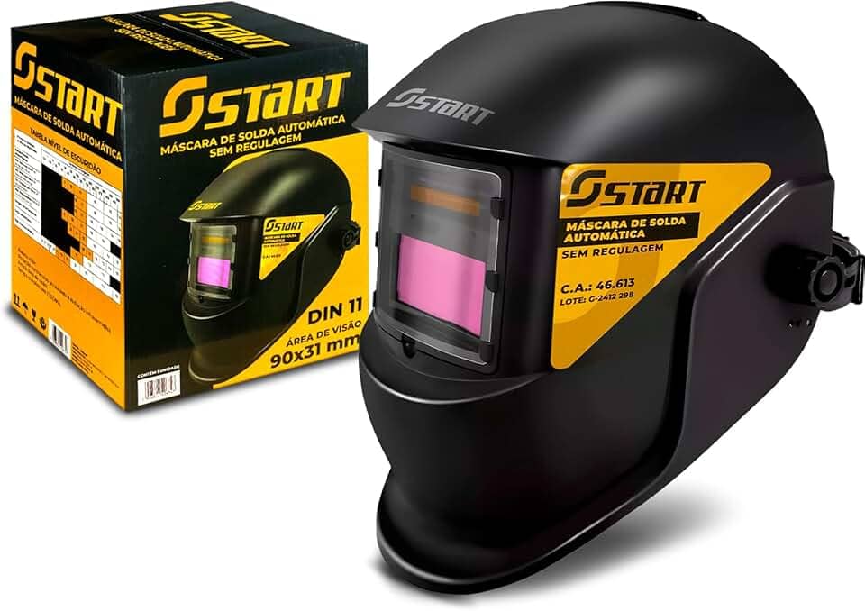 Mascara De Solda Escurecimento Automatico Profissional
