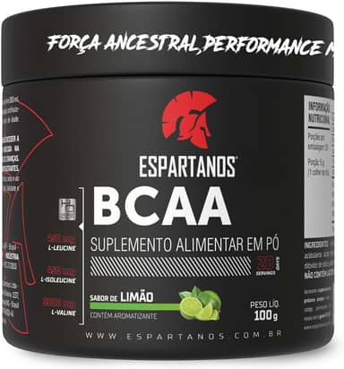 BCAA em Pó Limão 100g - Espartanos
