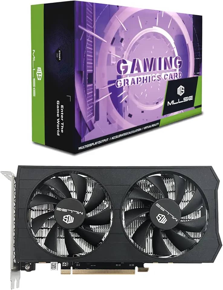 Placa gráfica RX 5500 XT, 8 GB GDDR6 128 bits PCIe 4.0 × 8 placa de vídeo para jogos 1080p 2K GPU para desktop