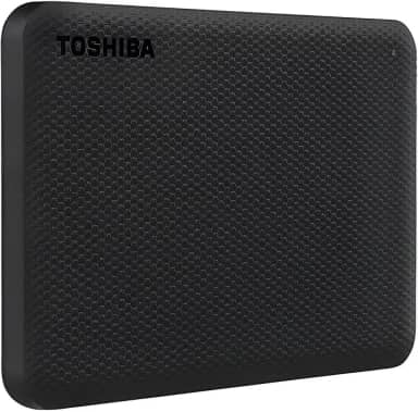 HD Externo Portátil Toshiba 1TB Canvio Advance USB 3.0 Preto - HDTCA10XK3AA