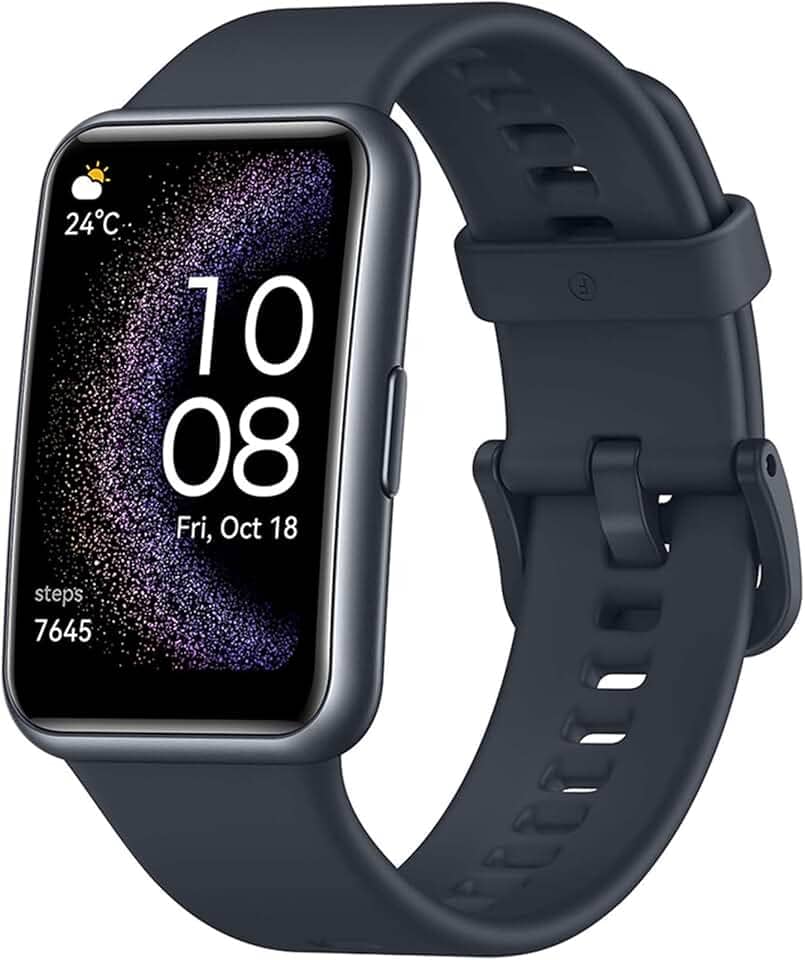 Smartwatch, HUAWEI WATCH FIT Special Edition, Tela AMOLED FullView de 1.64", Gestão Avançada de Saúde, Relógio Smartwatch GPS, Compatível com iOS e Android, Preto