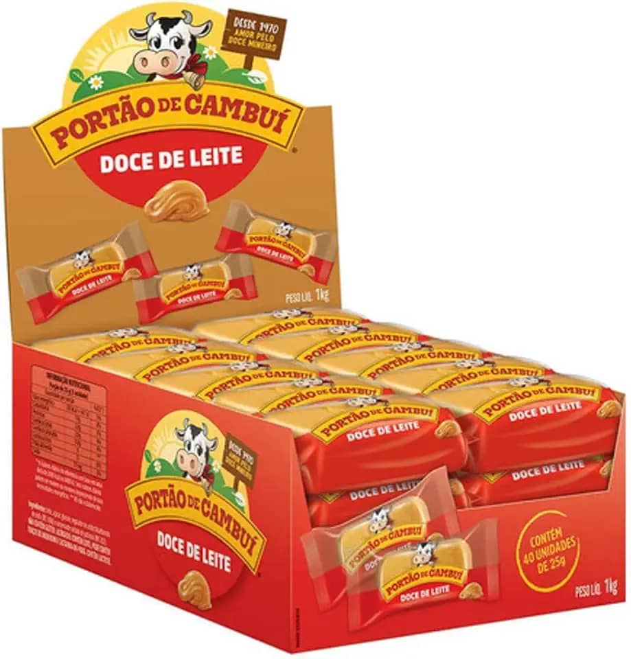 Doce de Leite Tradicional Portão do Cambui 1 Kg Display