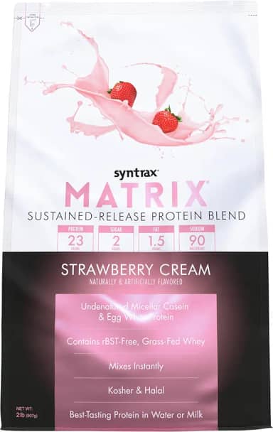 Matrix 2.0 Protein Blend (907G) - Strawberry Crean, Syntrax
