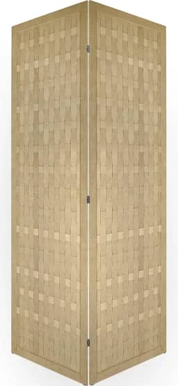 Biombo Trançado Divisoria de Ambiente Sanfonado Separador Decoração (2)