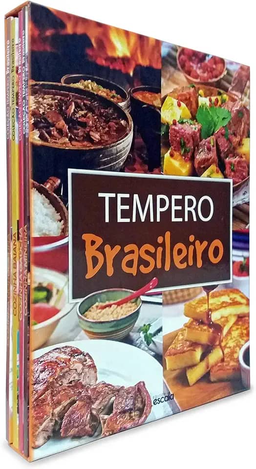 Box Tempero Brasileiro - 4 Volumes