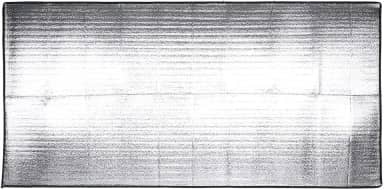 Colchão de dormir, folha de alumínio e Eva Bom isolamento térmico Colchão ao ar livre para aventura ao ar livre para acampamento de verão para turismo para camping(1 * 2M)