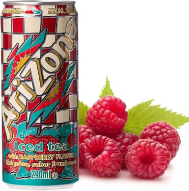 Chá Preto Gelado Importado Arizona Sabor Framboesa 290ml