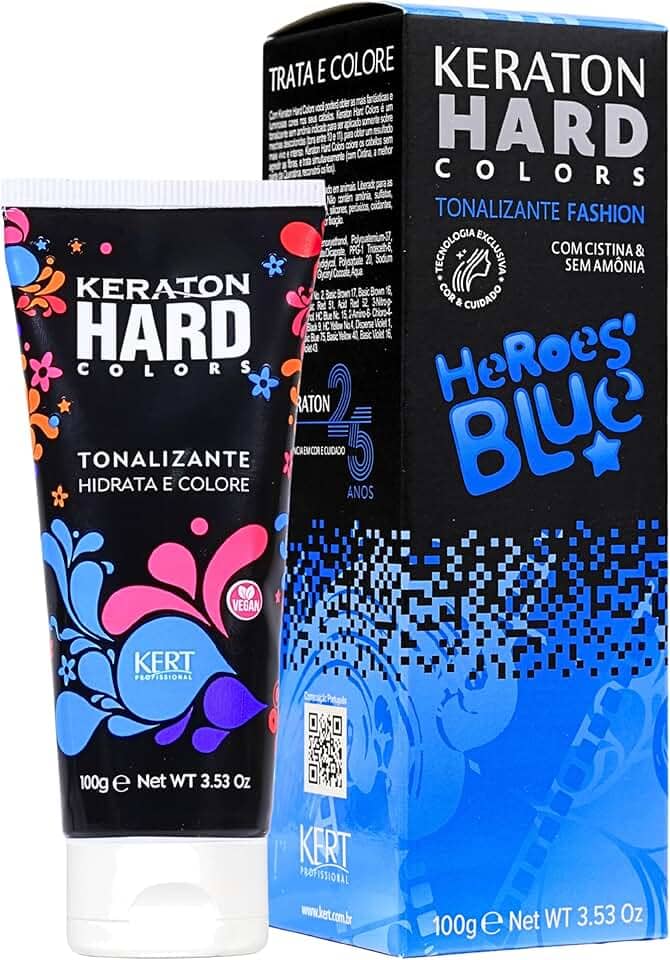 Tintura Tonaliz Hard Color 100 Gramas Heroes Blue