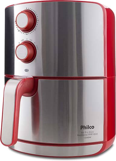 Fritadeira Air Fry Philco Inox Redstone PFR18VI 1500W 4,6L 127V