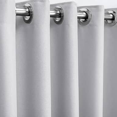 Cortina Blackout/Blecaute Em Tecido Corta Luz Para Sala, Quarto e Escritorio 3,00M x 2,50M | Admirare (3,00M X 2,50M, Cinza Claro)