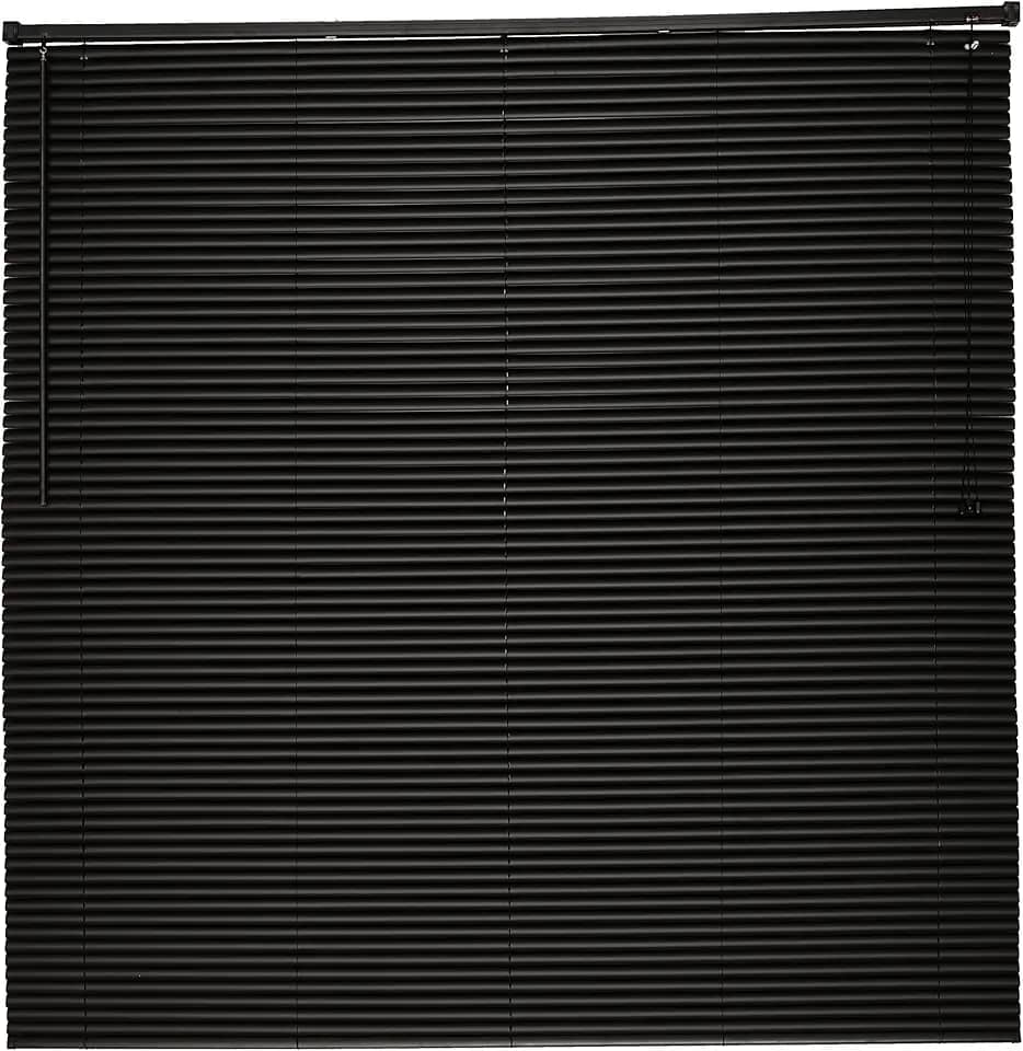 Persiana Horizontal PVC Evolux 160x130 cm Preta