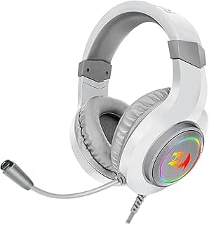 Headset Gamer Redragon Hylas Lunar White RGB H260-W