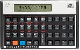 HP HP12CPLAT Financial Calculator