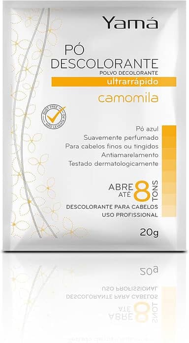 YAMA Pó Descolorante Camomila Yama Branco