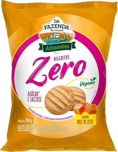 Biosoft Biscoito Zero (Doce De Leite) 100g