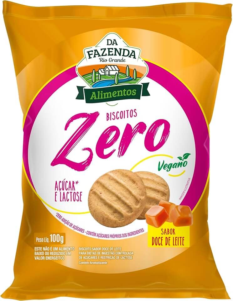 Biosoft Biscoito Zero (Doce De Leite) 100g